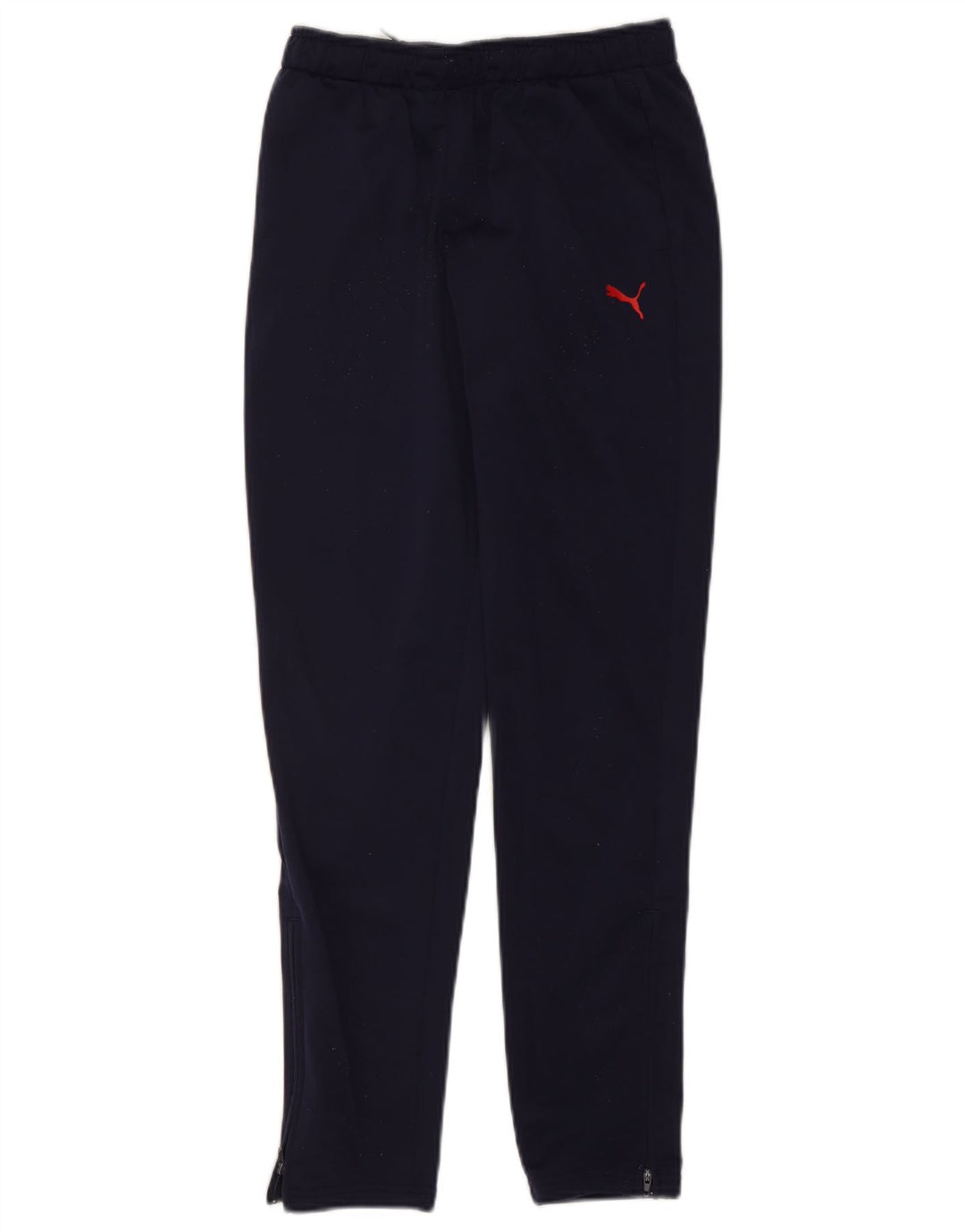 Puma Boys Tracksuit Trousers 13-14 Years Navy Blue Polyester