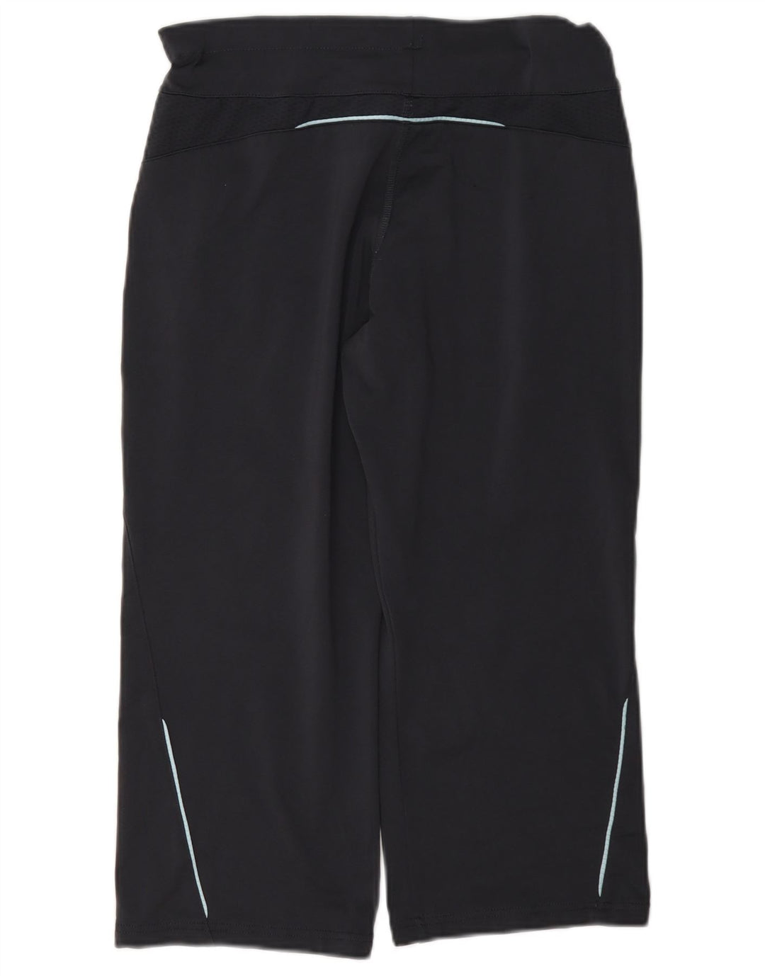 Adidas Womens Capri Tracksuit Trousers UK 14 Medium Grey