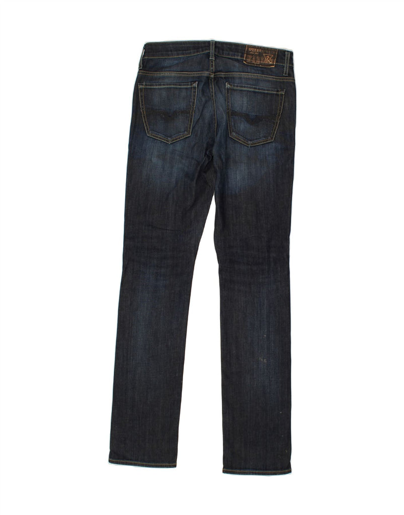 GUESS Mens Slim Jeans W30 L33 Blue Cotton | Vintage Guess | Thrift | Second-Hand Guess | Used Clothing | Messina Hembry 