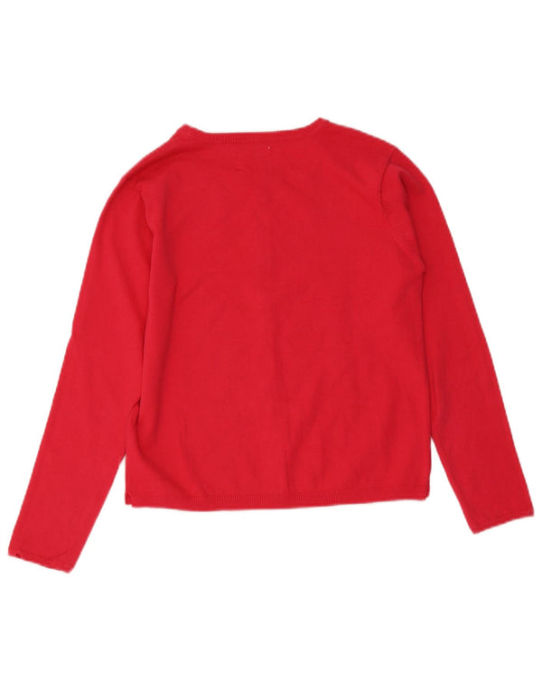 Zara Girls Cardigan Sweater 13-14 Years Red