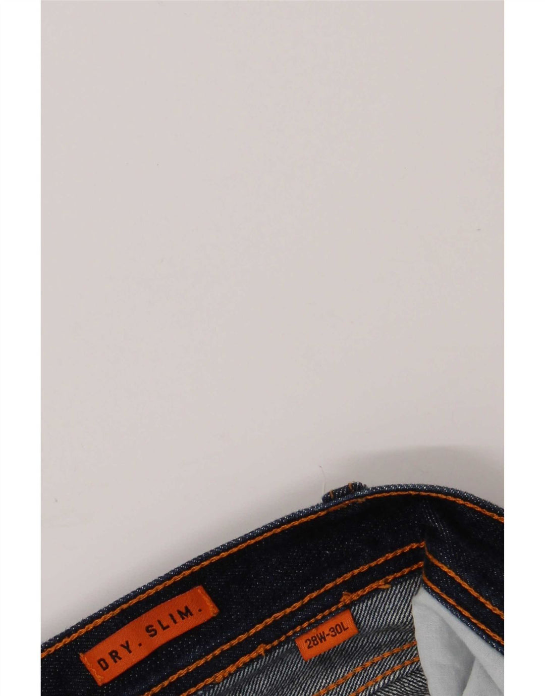Superdry Womens Slim Jeans W28 L30 Navy Blue Cotton