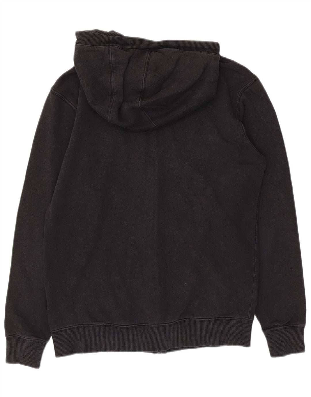 VANS Mens Graphic Zip Hoodie Sweater XS Black Cotton
