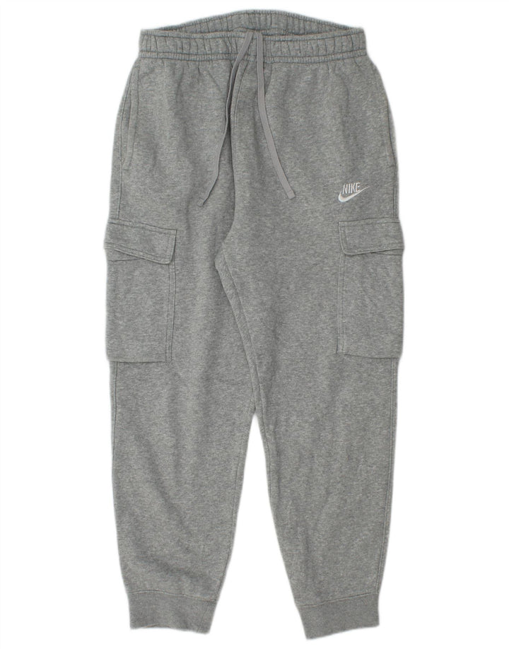 Nike Mens Cargo Tracksuit Trousers Joggers Small  Grey Cotton