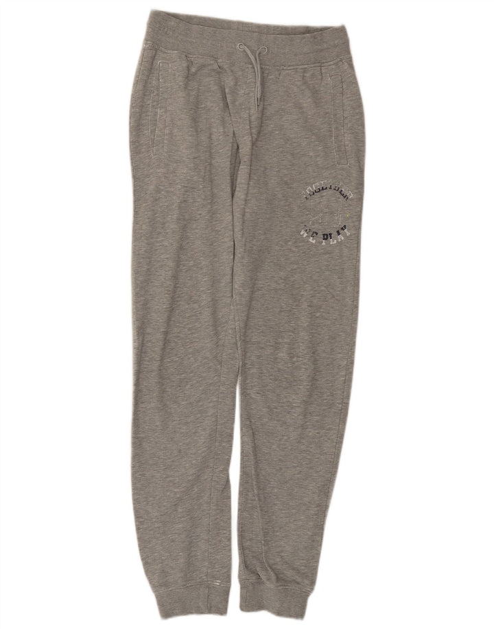 Ellesse Mens Tracksuit Trousers Joggers Small  Grey Cotton