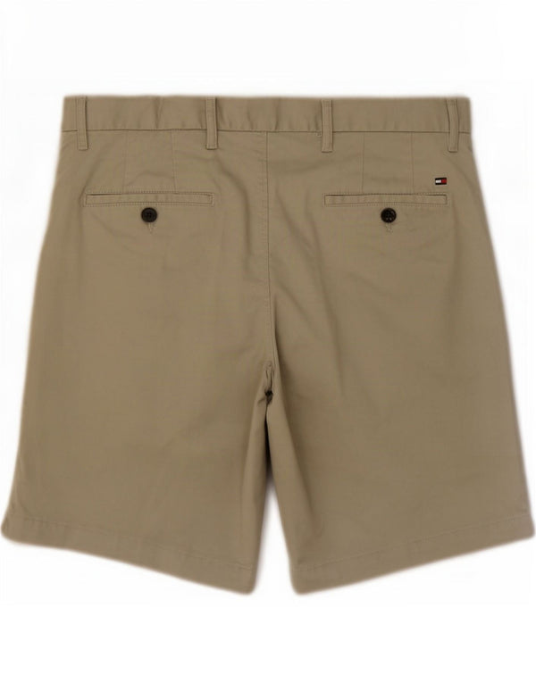 Tommy Hilfiger Mens Chino Shorts W36 Large Beige Cotton