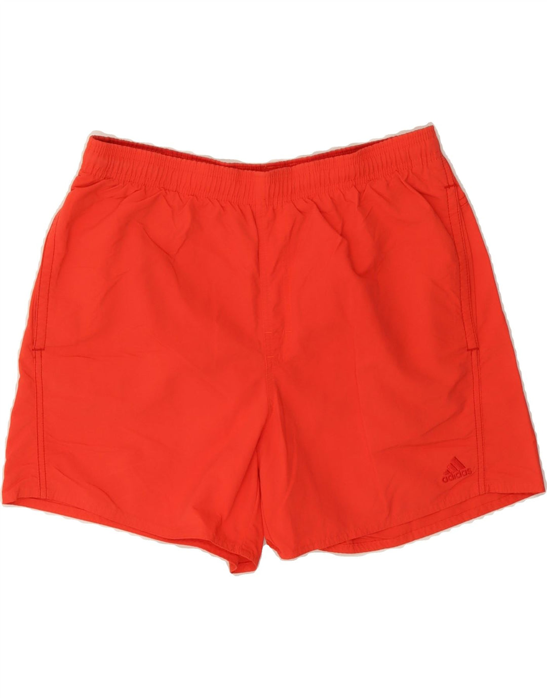 ADIDAS Mens Sport Shorts Medium Red Polyester Vintage Adidas and Second-Hand Adidas from Messina Hembry 
