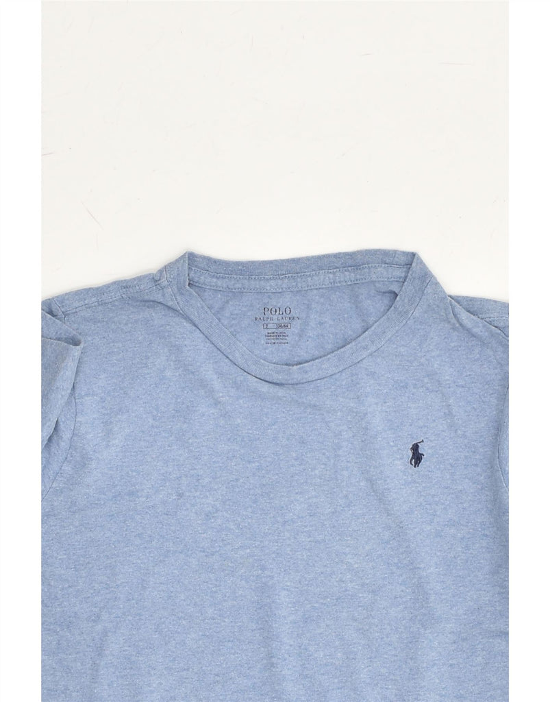 POLO RALPH LAUREN Boys Top Long Sleeve 6-7 Years Blue Cotton | Vintage Polo Ralph Lauren | Thrift | Second-Hand Polo Ralph Lauren | Used Clothing | Messina Hembry 