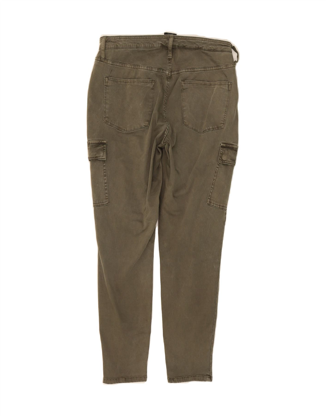 MOSSIMO Womens Cargo High Rise Jegging Jeans US 8 Medium W29 L27 Khaki Vintage Mossimo and Second-Hand Mossimo from Messina Hembry 