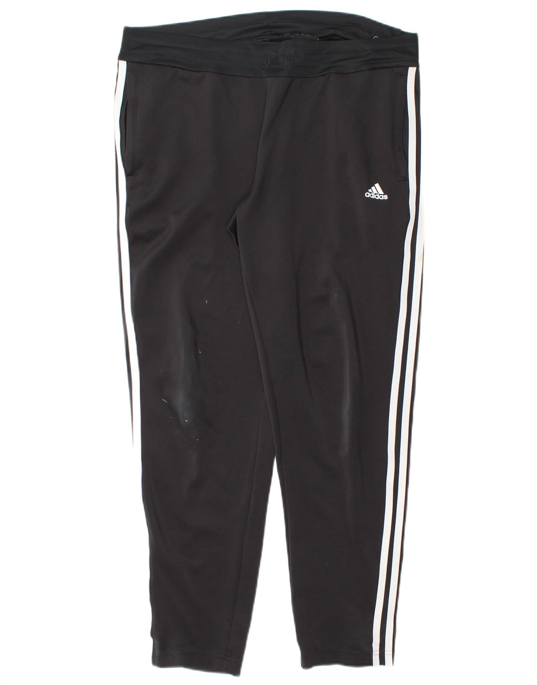 Adidas Womens Aeroready Tracksuit Trousers UK 12/14 Medium  Black Polyester
