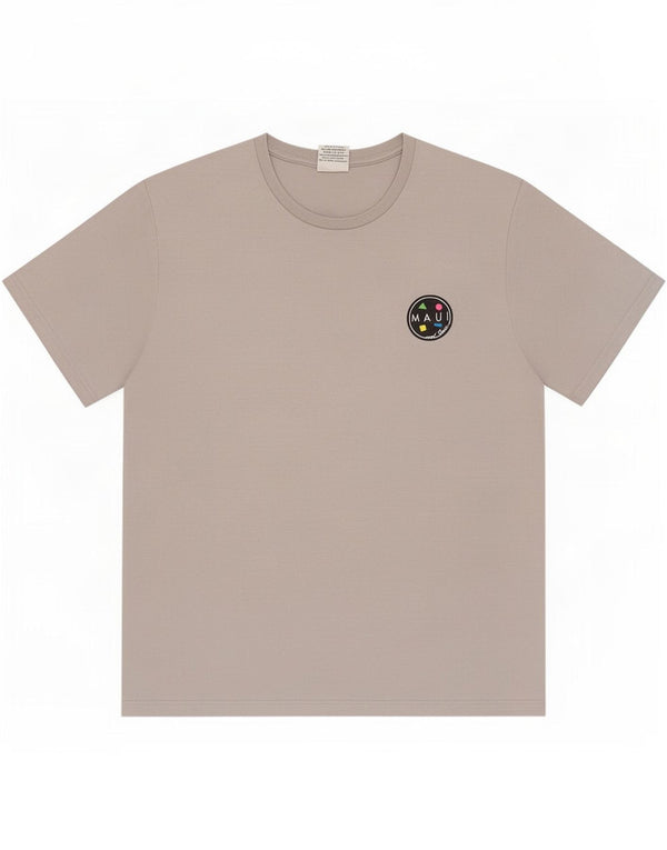 Maui and Sons Mens Graphic T-Shirt Top Large Grey Cotton