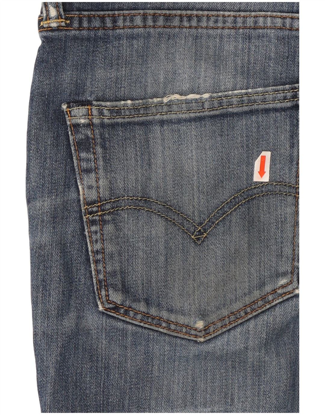 Levi's Mens 511 Distressed Slim Jeans W33 L32 Blue
