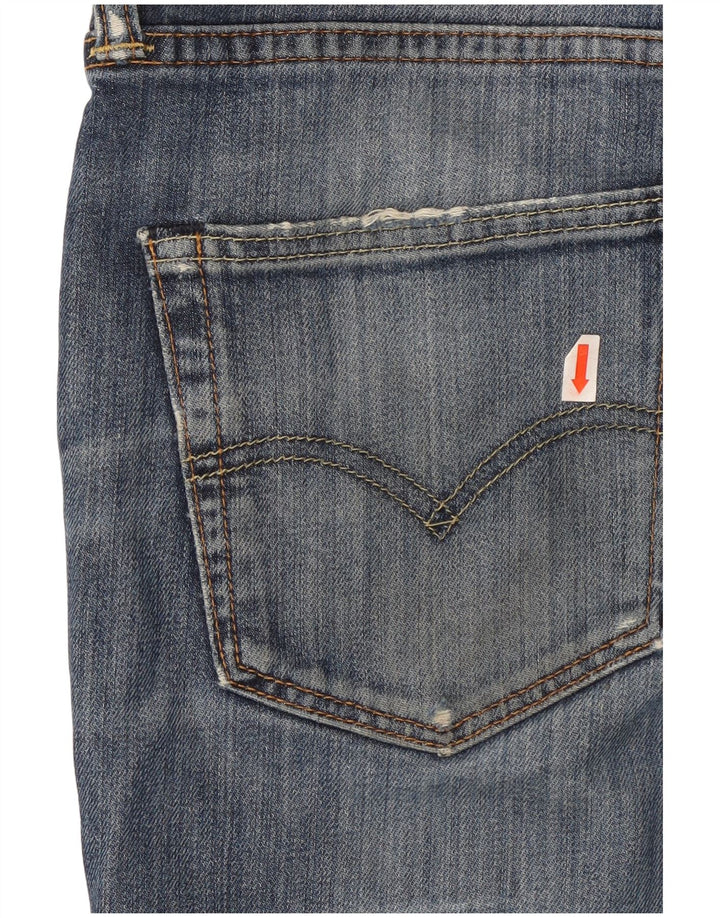 Levi's Mens 511 Distressed Slim Jeans W33 L32 Blue
