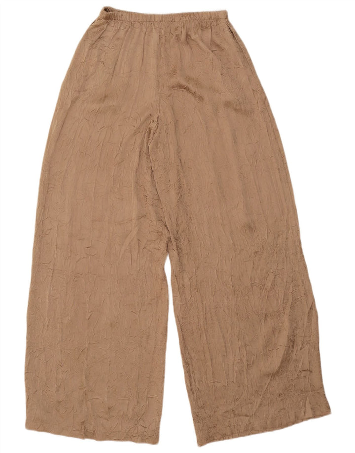Zara Womens Cullotes Trousers XS W24 L31 Beige Polyester
