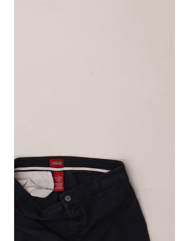 DICKIES Womens Straight Casual Trousers US 9 Medium W30 L31 Navy Blue Vintage Dickies and Second-Hand Dickies from Messina Hembry 