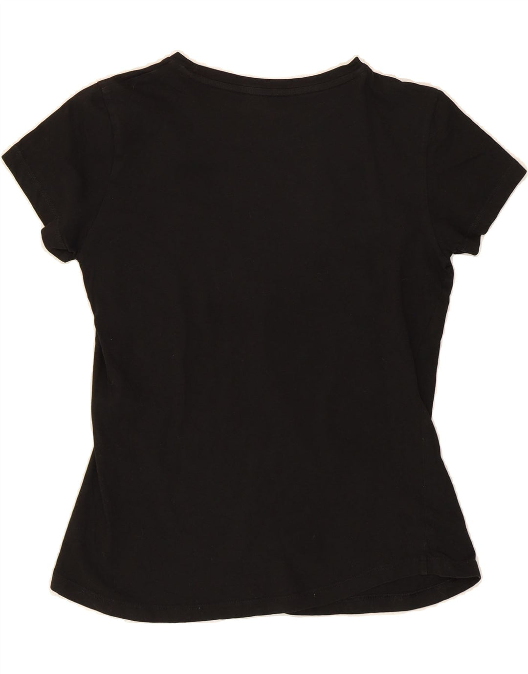 PUMA Womens T-Shirt Top UK 10 Small Black Vintage Puma and Second-Hand Puma from Messina Hembry 