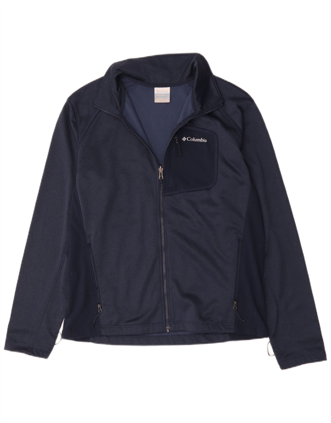 Columbia Mens Interchange Liner Tracksuit Top Jacket Medium Navy Blue