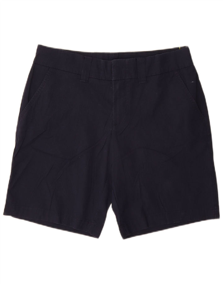 TOMMY HILFIGER Womens Chino Shorts US 6 Medium W30  Navy Blue Cotton