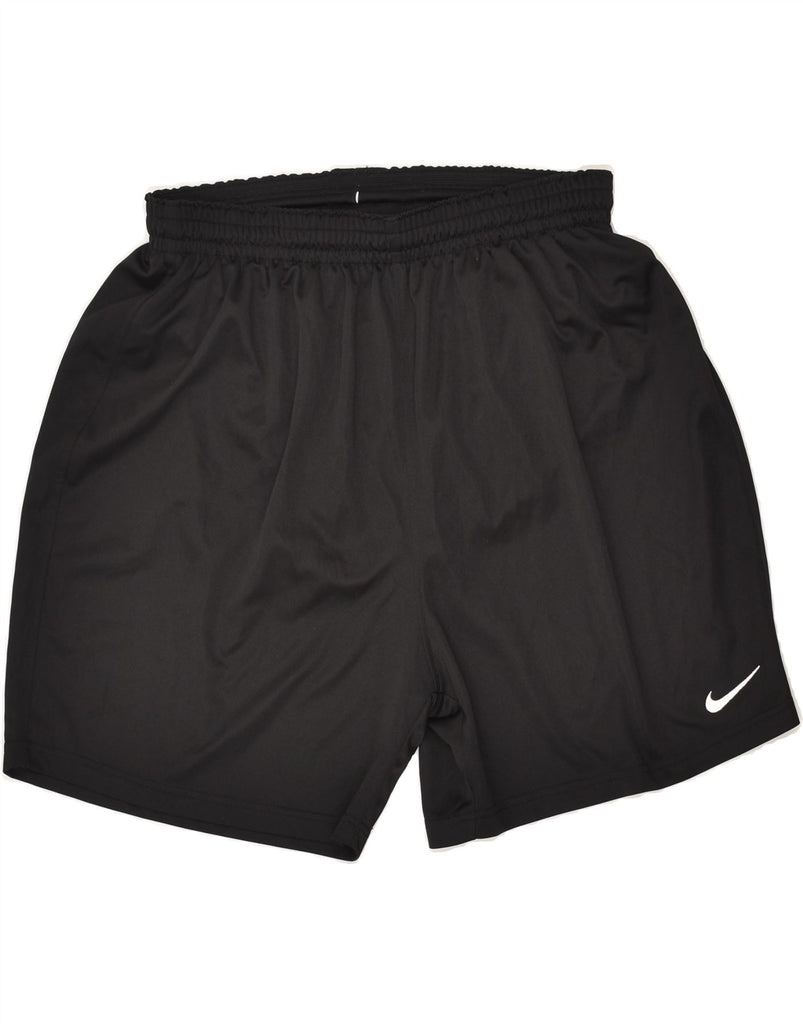 NIKE Mens Sport Shorts XL Black Polyester | Vintage Nike | Thrift | Second-Hand Nike | Used Clothing | Messina Hembry 