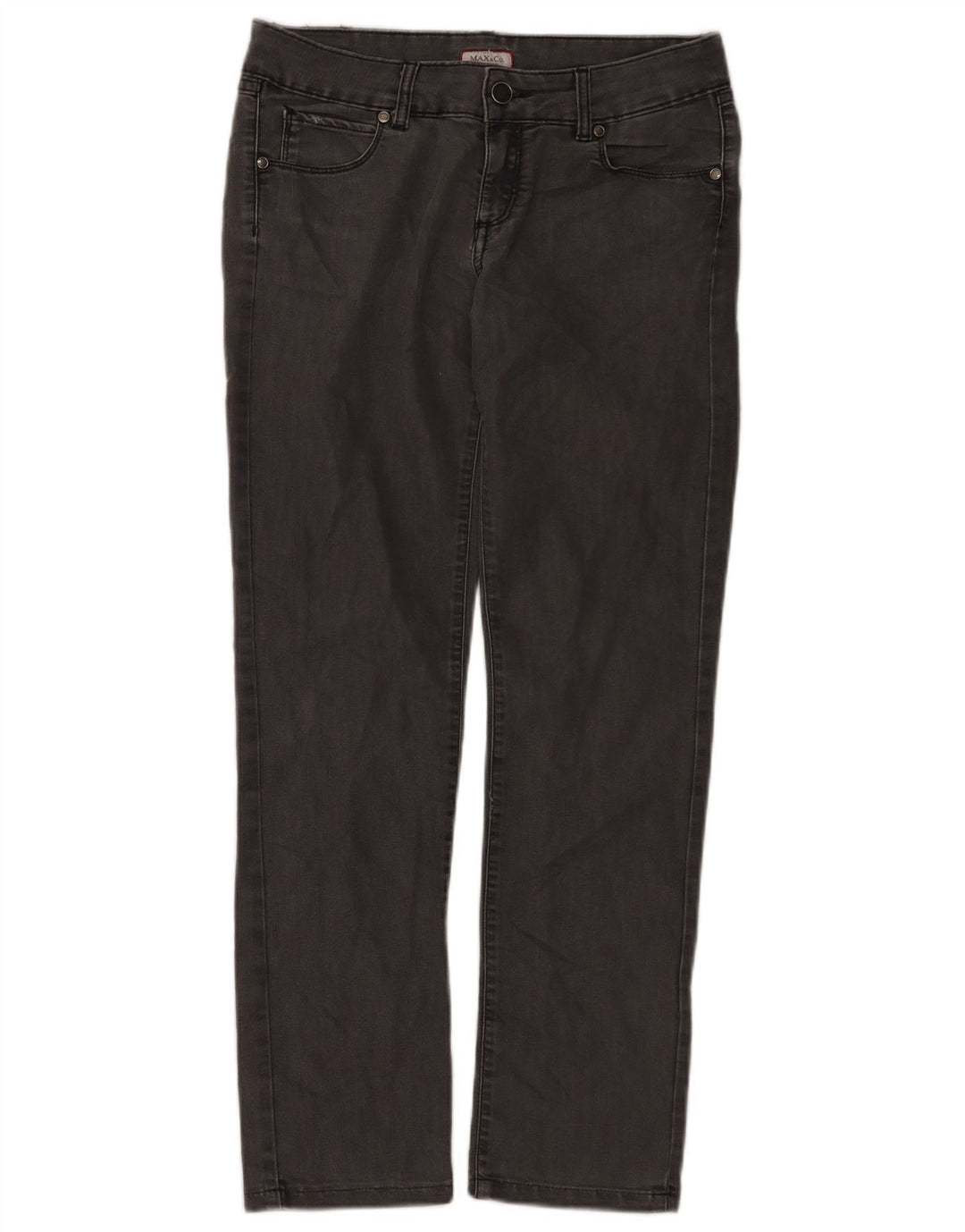 Max & Co. Womens Slim Jeans W27 L28 Grey Cotton