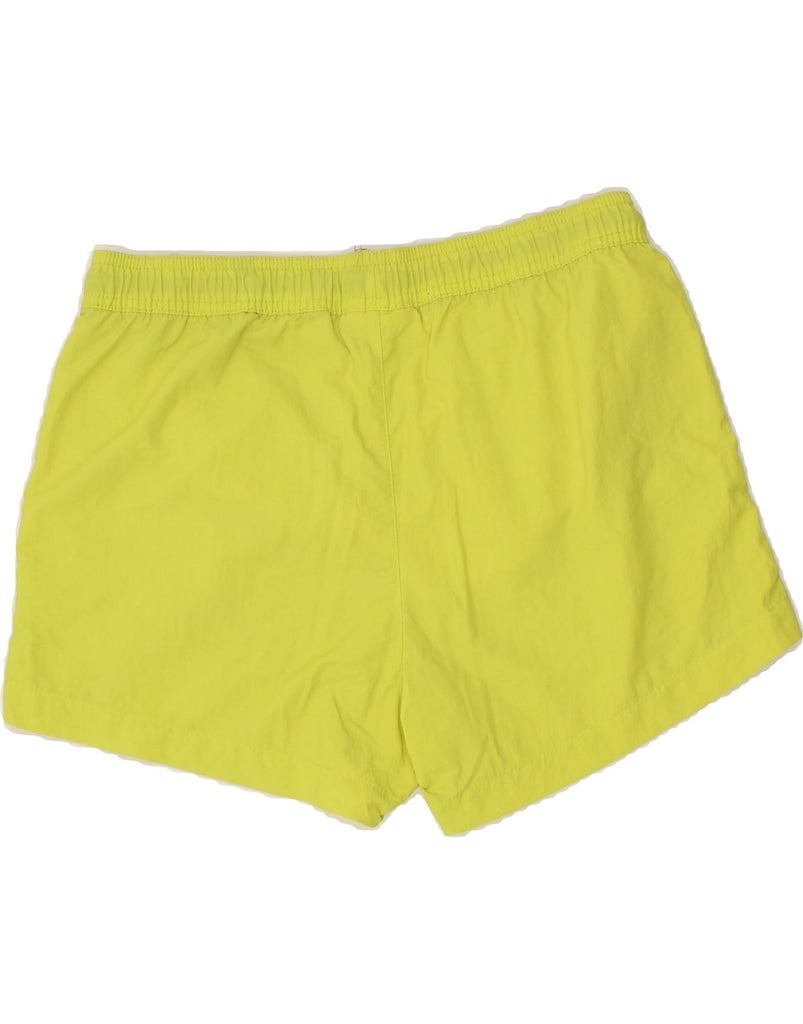 CHAMPION Mens Sport Shorts Medium Yellow Polyester | Vintage Champion | Thrift | Second-Hand Champion | Used Clothing | Messina Hembry 