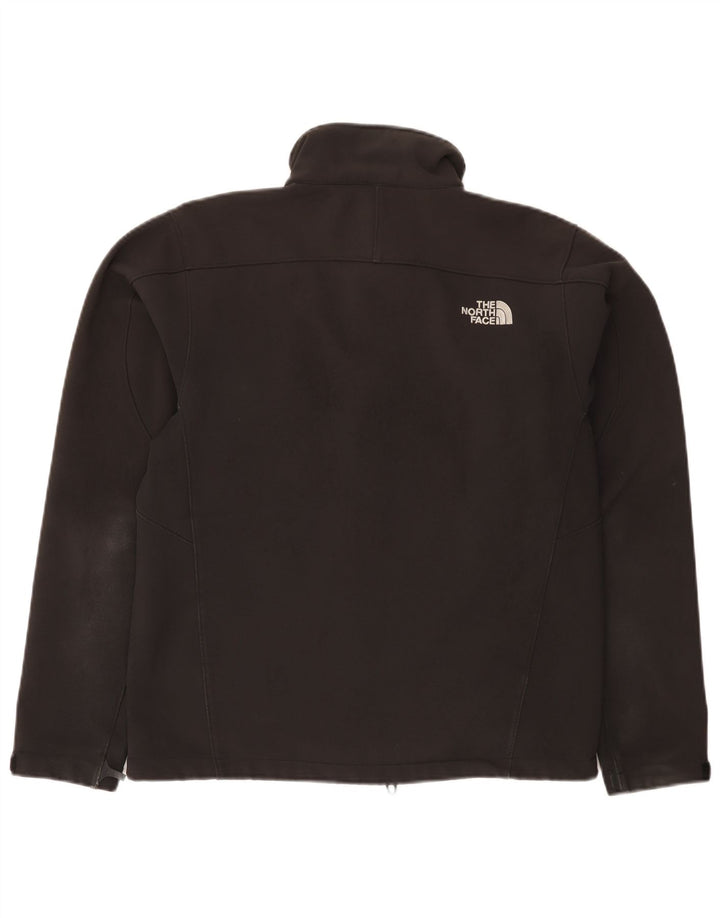 The North Face Mens Windbreaker Jacket UK 36 Small Black Polyester