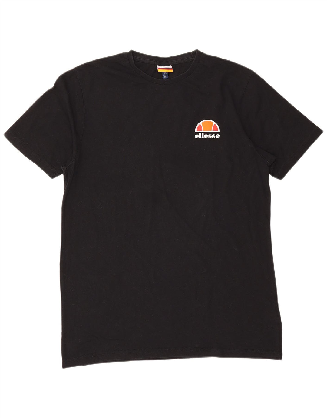 Ellesse Mens T-Shirt Top Large Black