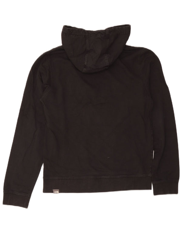 The North Face Mens Graphic Hoodie Jumper Small Black Cotton
