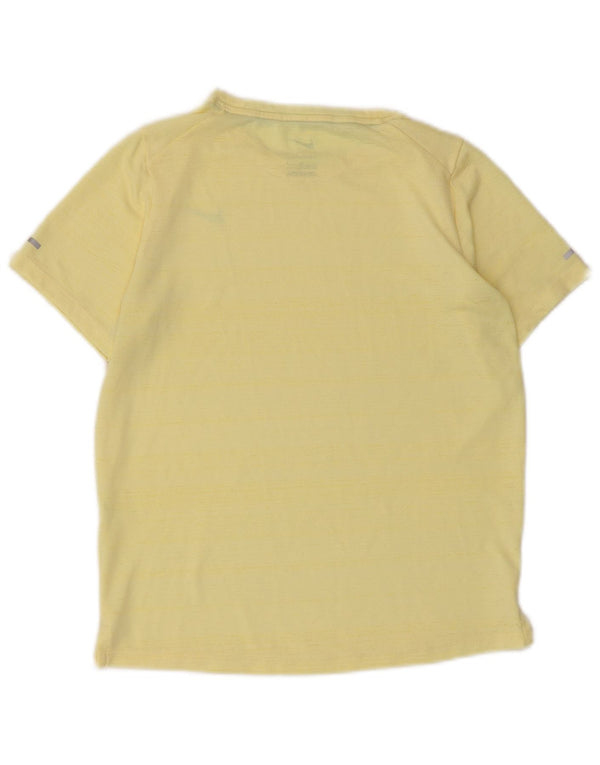 Nike Boys Dri Fit T-Shirt Top 10-11 Years Medium Yellow