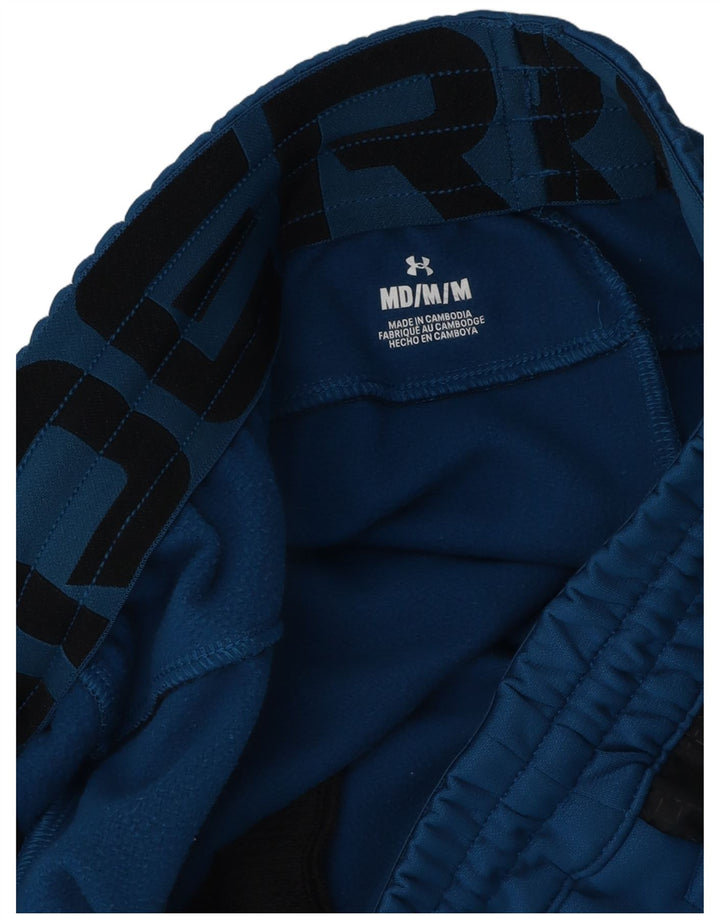 Under Armour Mens Tracksuit Trousers Joggers Medium  Blue Polyester
