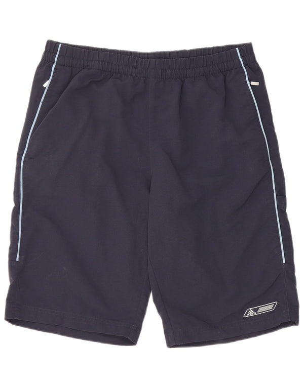 Adidas Mens Sport Shorts Small Navy Blue Polyamide