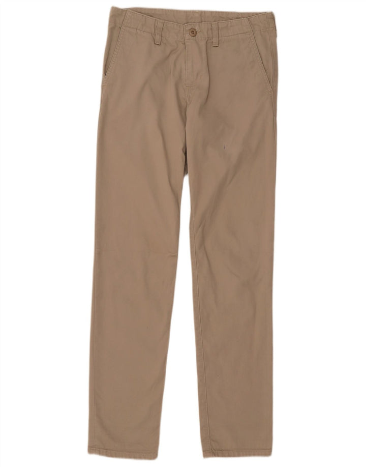Carhartt Womens Slim Chino Trousers W28 L32 Beige Cotton