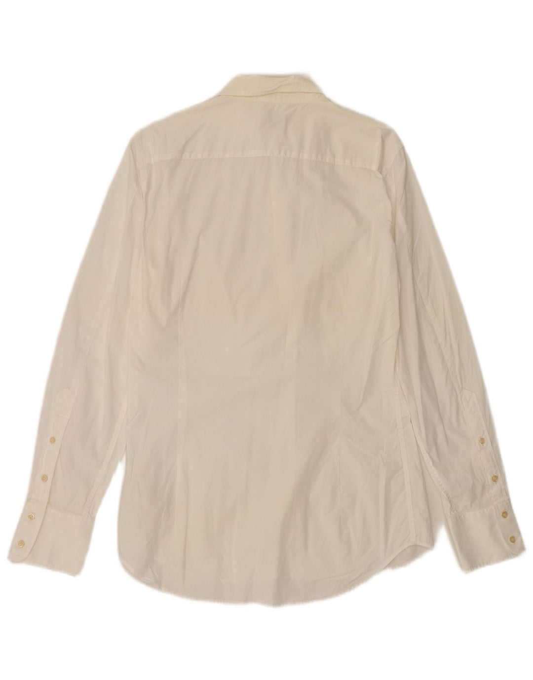 Diesel Mens Shirt Medium White Cotton