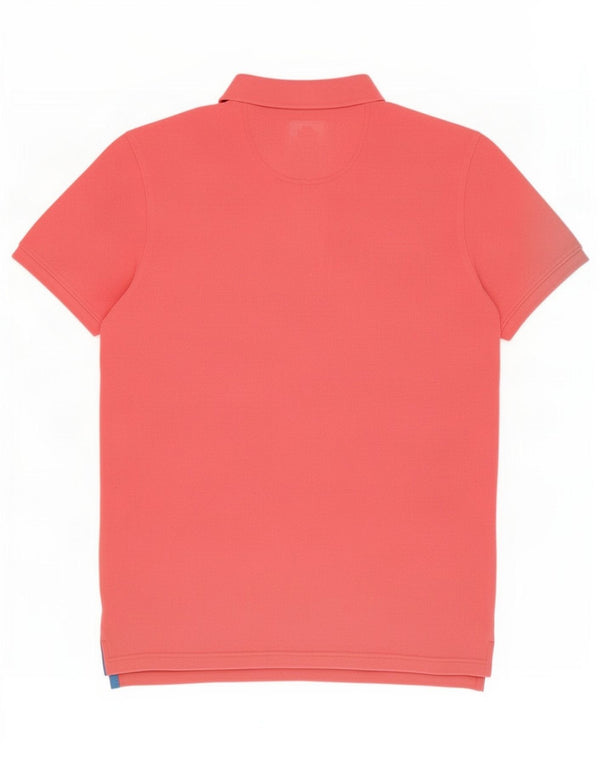 Crew Clothing Mens Polo Shirt Medium Pink Cotton