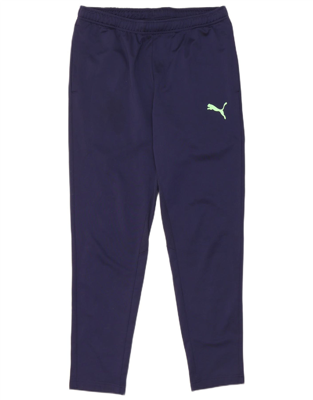 Puma Mens Tracksuit Trousers Large Navy Blue Polyester