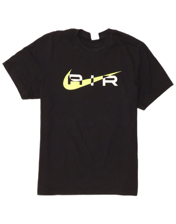 Nike Mens Graphic T-Shirt Top Large Black Cotton