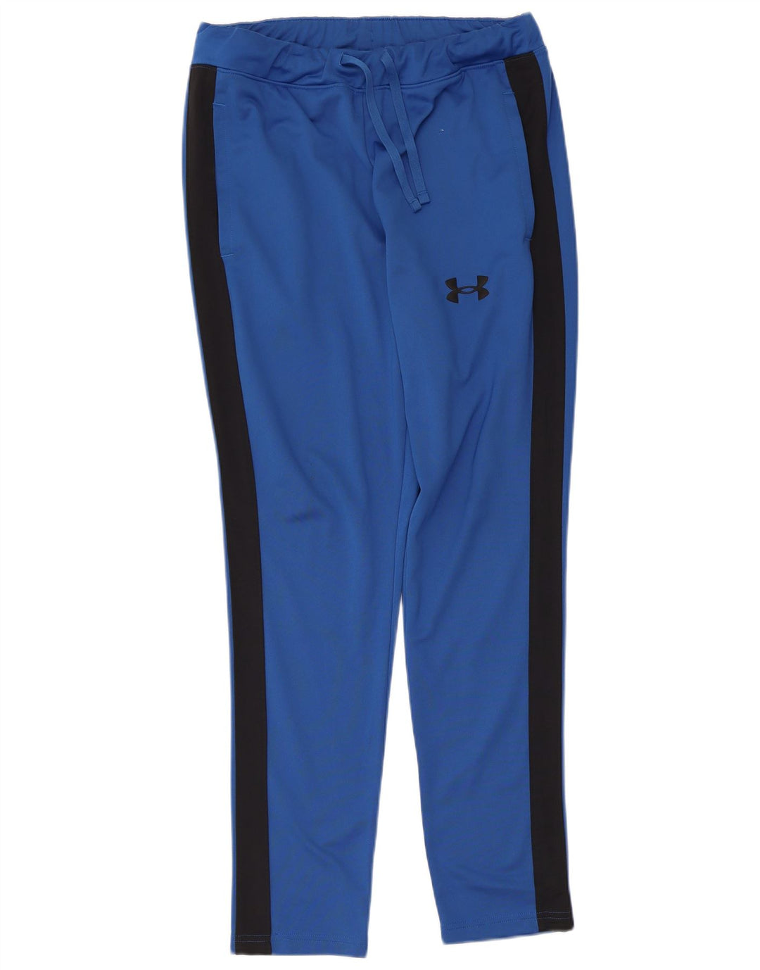 UNDER ARMOUR Mens Tracksuit Trousers Medium  Blue Colourblock Polyester