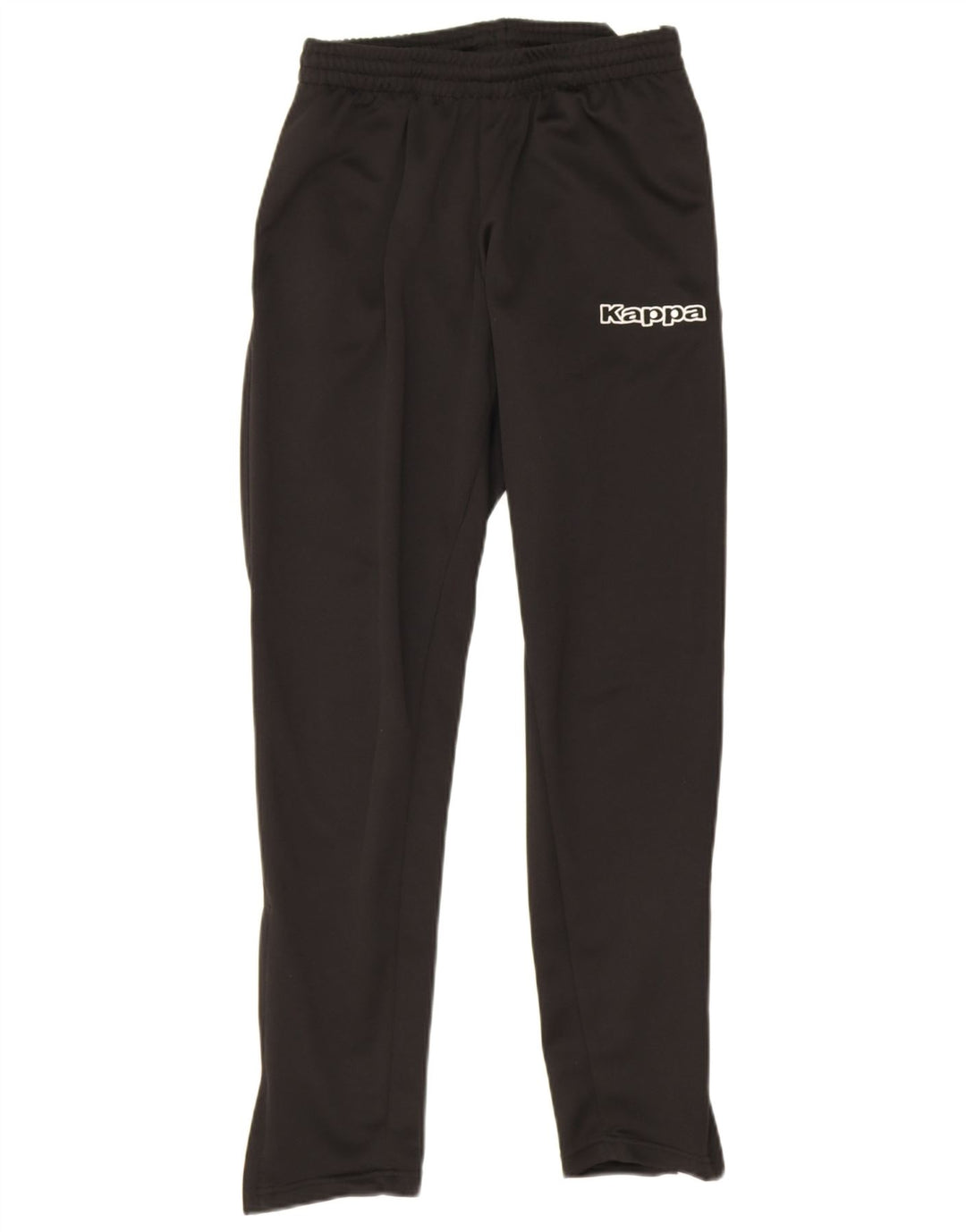 Kappa Mens Graphic Tracksuit Trousers Small  Black Polyester