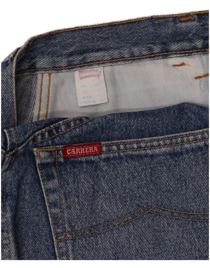 Carrera Womens Denim Skirt W30 Medium  Blue Cotton