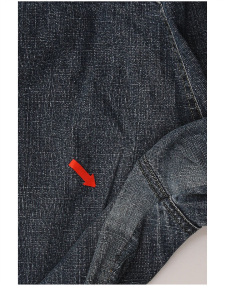 Ben Sherman Womens Bootcut Jeans W32 L32 Blue Cotton