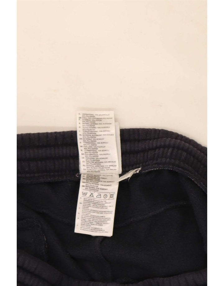 Adidas Mens Tracksuit Trousers Large Navy Blue Cotton
