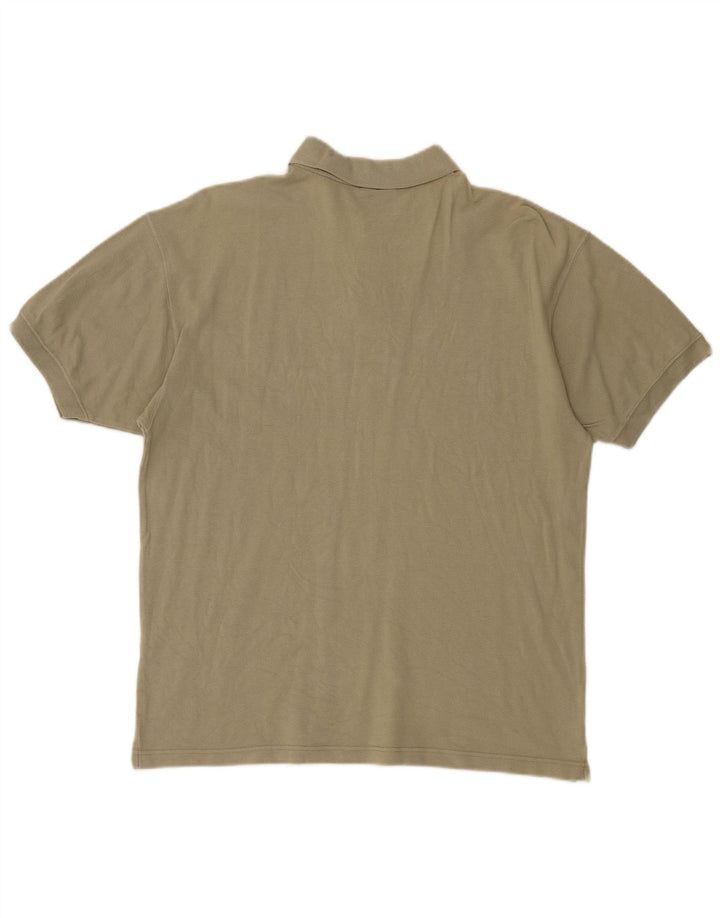 Champion Mens Polo Shirt Large Khaki