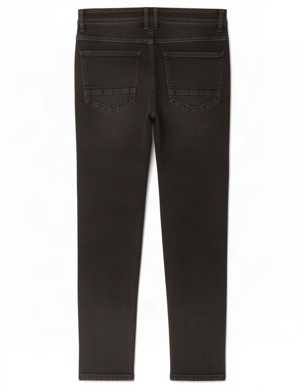 Zara Mens Distressed Slim Jeans EU 38 Small W30 L26 Black
