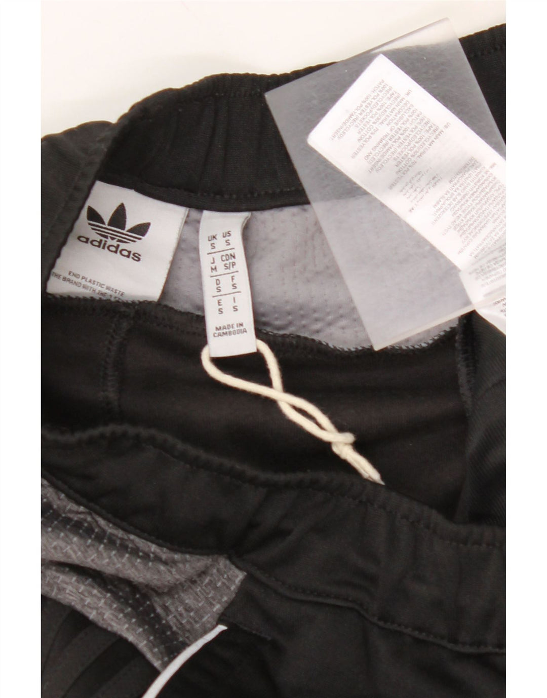 ADIDAS Mens Cargo Tracksuit Trousers Joggers Small  Black Polyester