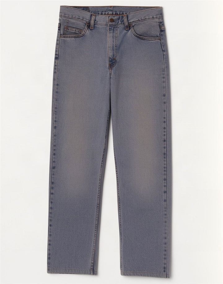 Levi's Mens Straight Jeans W31 L28 Blue Cotton