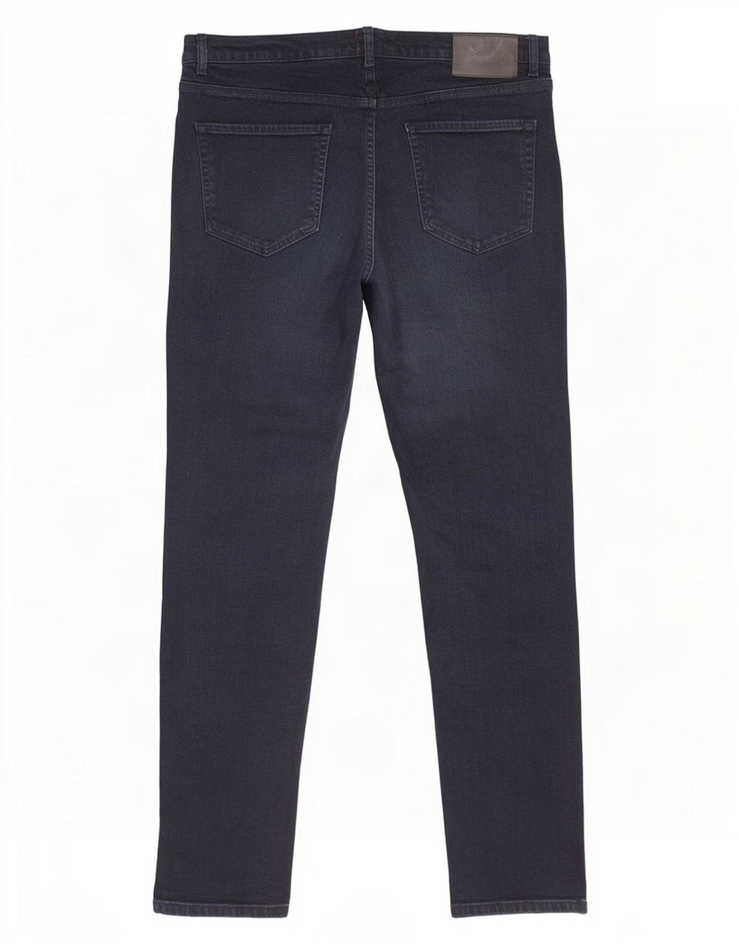 Hugo Boss Mens Straight Jeans W32 L32 Navy Blue Cotton