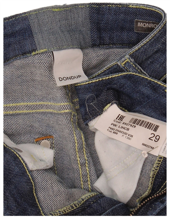 Dondup Womens Monroe Slim Jeans W29 L28 Blue Cotton