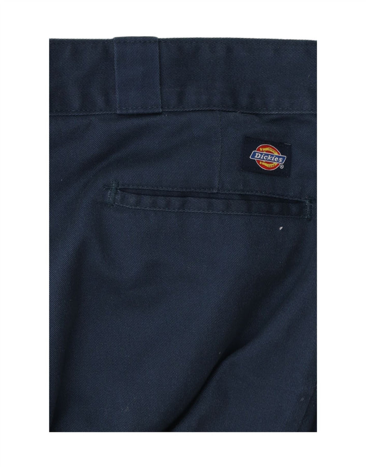 Dickies Mens Straight Chino Trousers W42 L30 Navy Blue