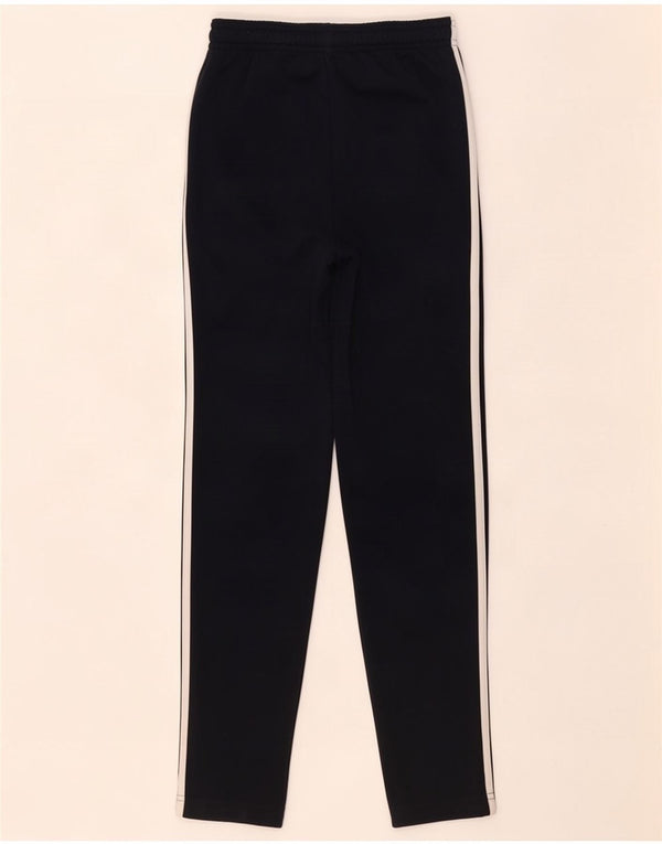 Adidas Boys Tracksuit Trousers 11-12 Years Navy Blue Polyester