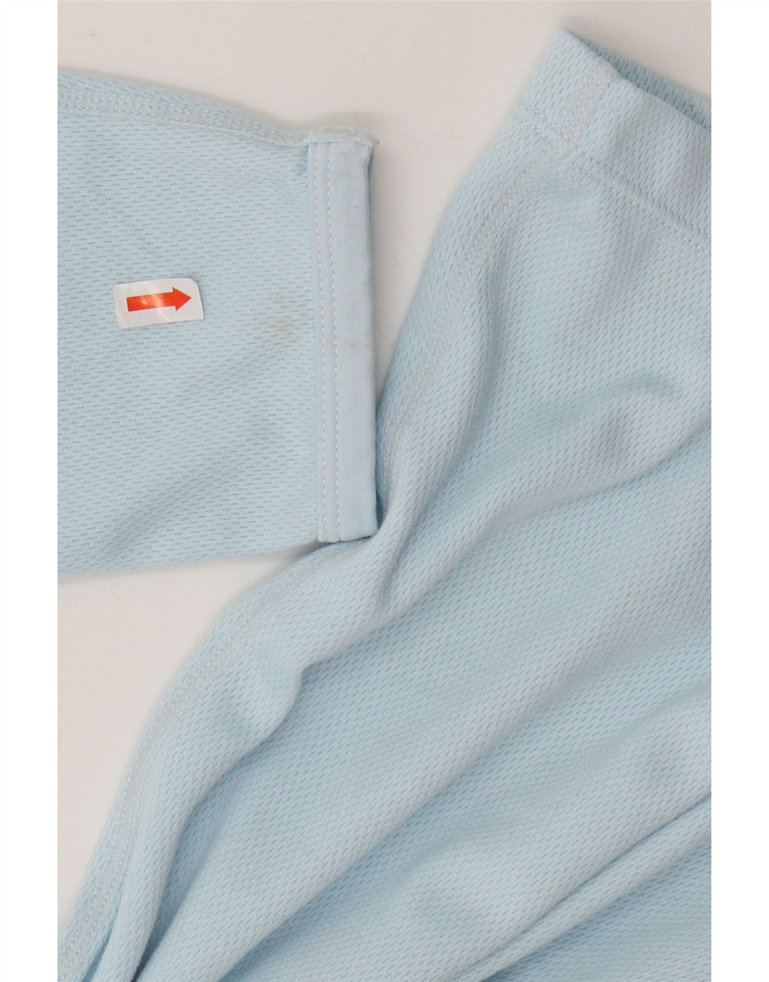 NIKE Womens Dri Fit Top Long Sleeve US 12/14 Large Blue Polyester