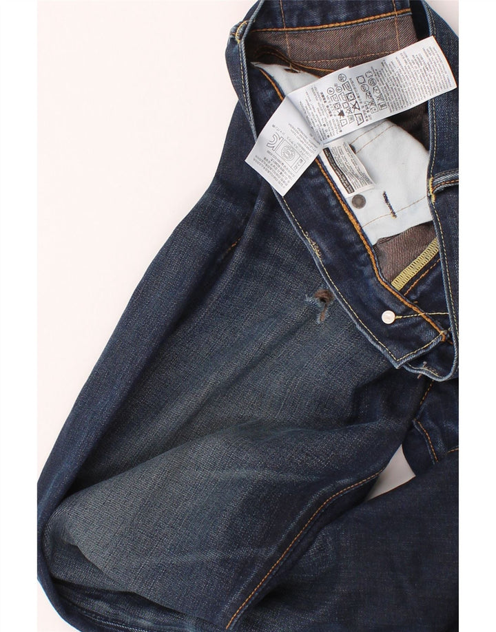 LEVI'S Mens 504 Straight Jeans W31 L32 Blue Polyester Vintage Levi's and Second-Hand Levi's from Messina Hembry 